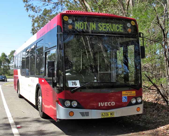 Red Bus Iveco Metro Custom CB60 EvoII 52